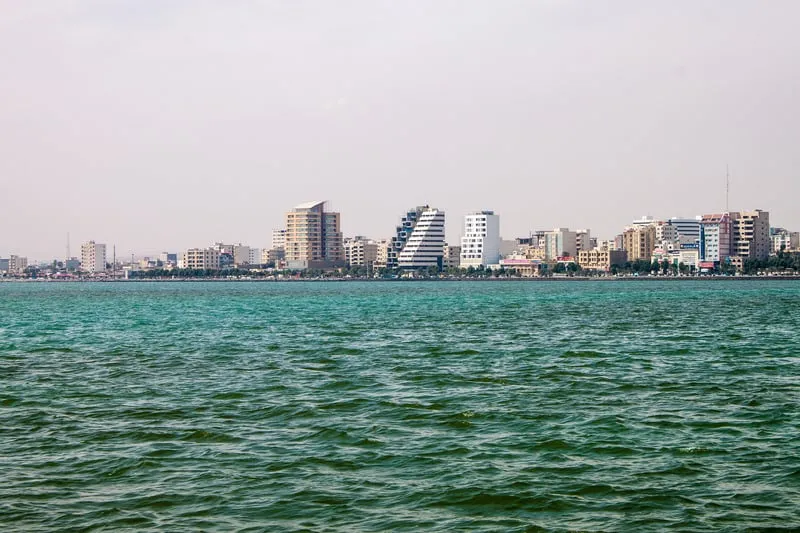 Bandar Abbas port and coast