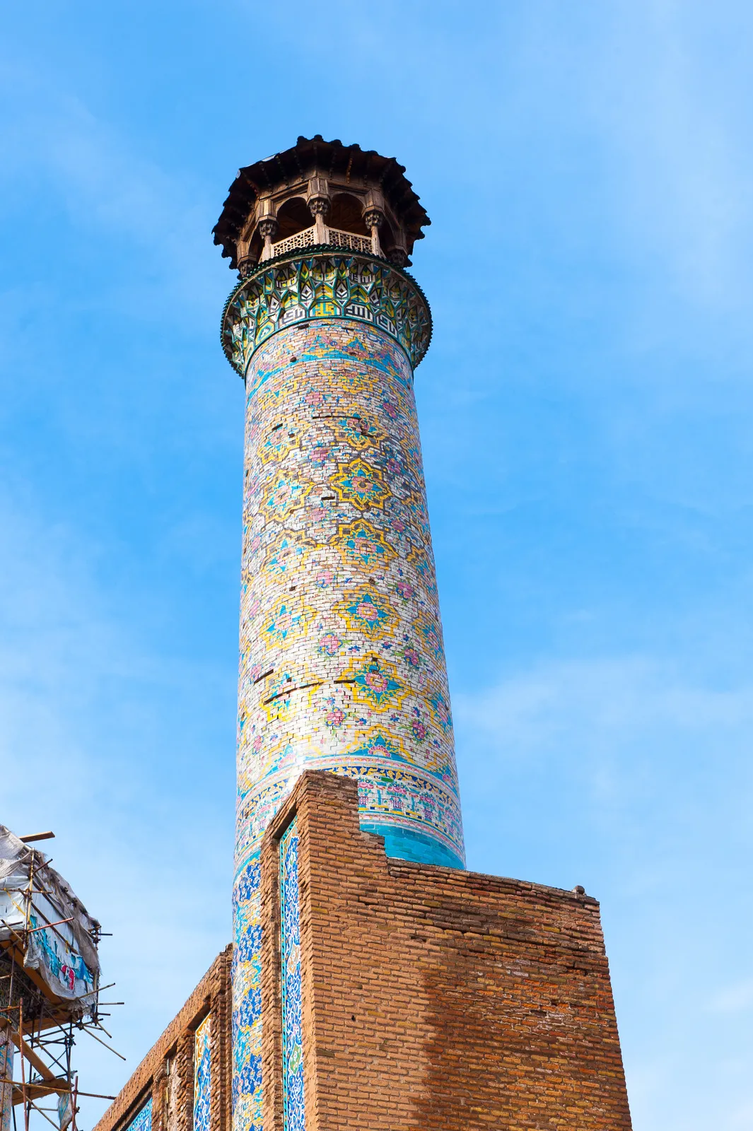 Historic mosque in Qazvin