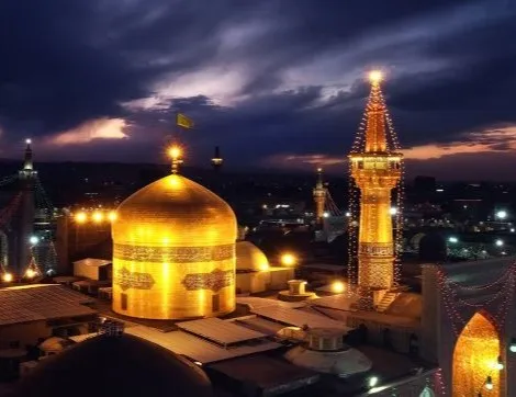 Shrine of Imam Ali Ridha in Mashhad, Iran